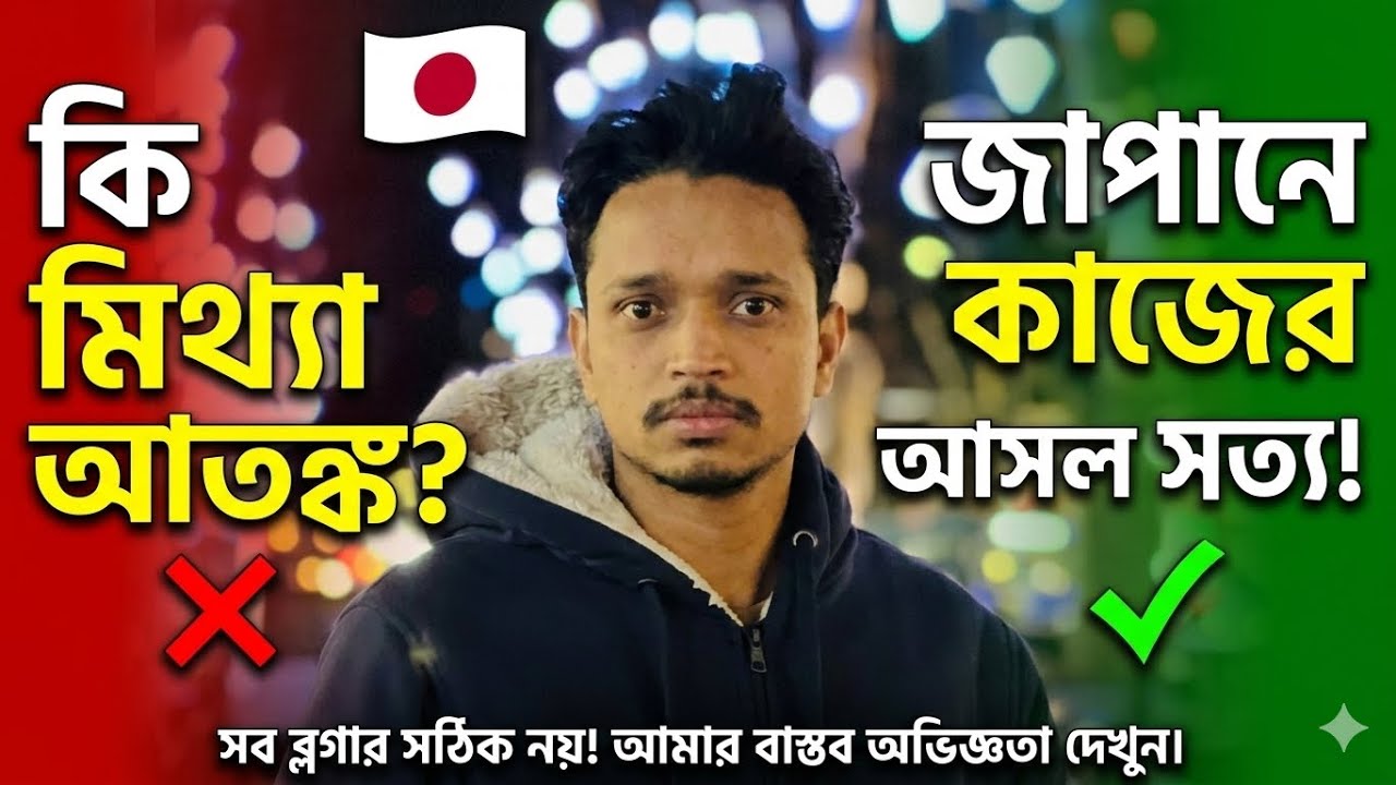 japanএ পার্ট টাইম কাজের আসল সত্য! 