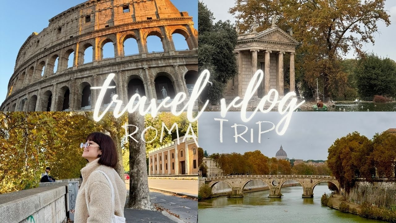 Όλοι οι δρόμοι οδηγούν στη Ρώμη| Travel vlog| Christina Koukourou