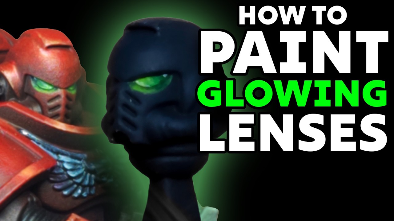 How to Paint Space Marine Eyes