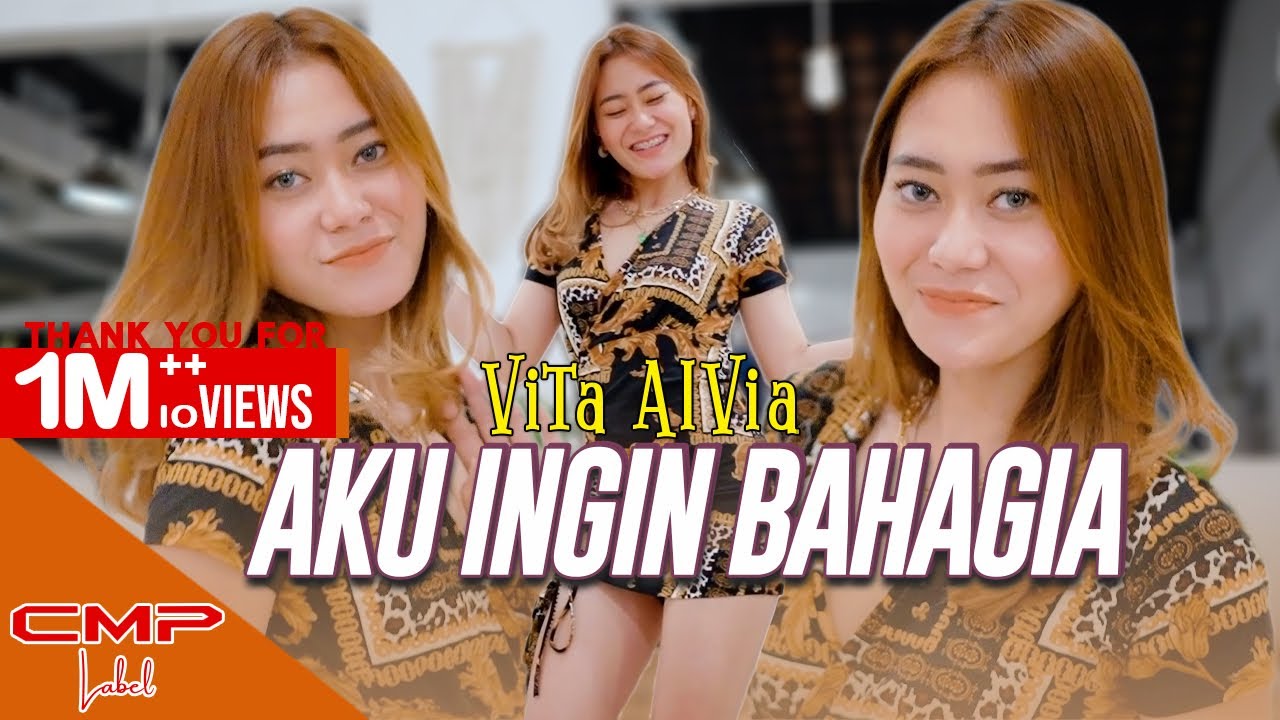 Vita Alvia - Aku Ingin Bahagia | Keindahan Rona Wajahmu DJ REMIX (OFFICIAL MUSIC VIDEO)