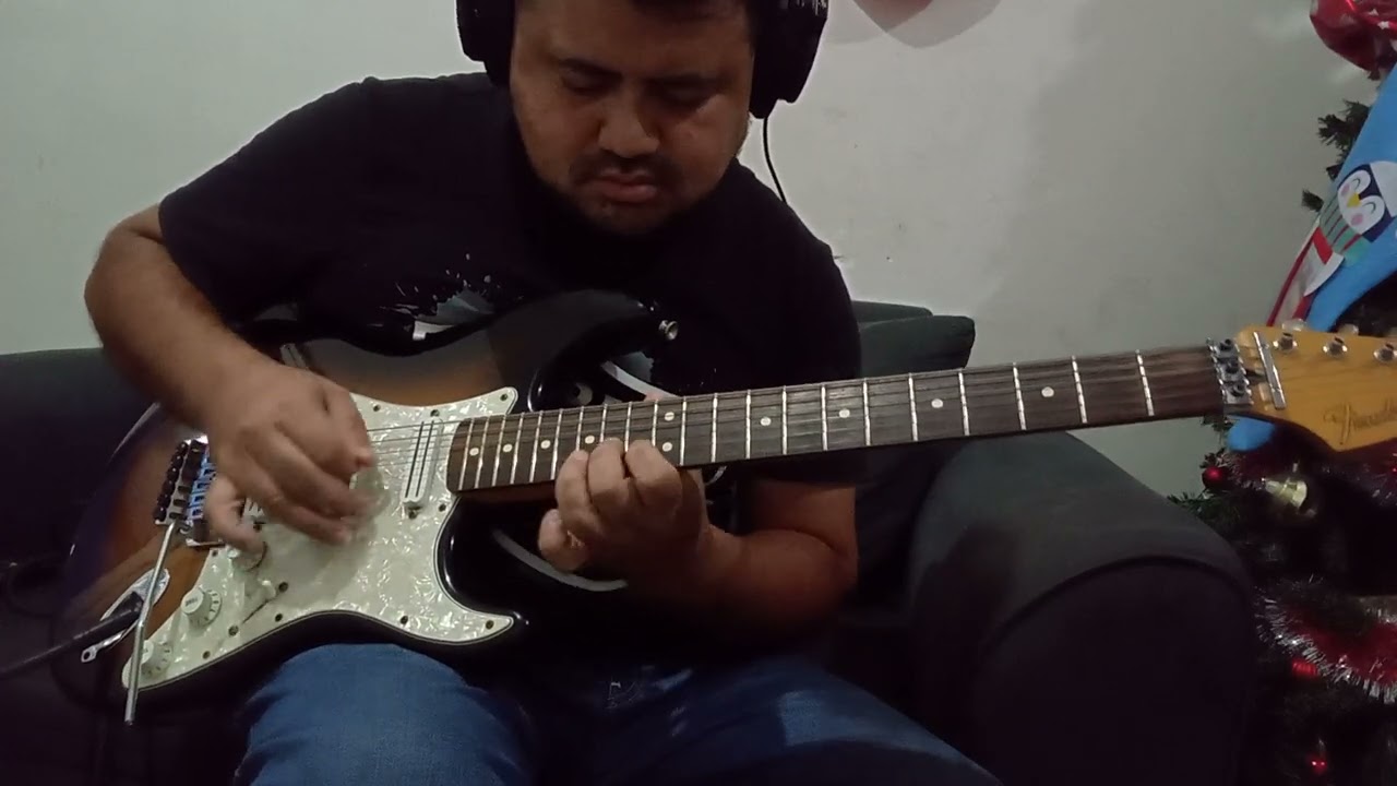 Jam jazz fusión en Dm7 guitar solo 🎸 Martin Armenta Beltrán 