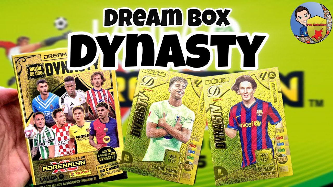 🇪🇸 DREAM BOX DYNASTY || ADRENALYN XL LALIGA 2024-2025 || RONALDO & MESSI !!!