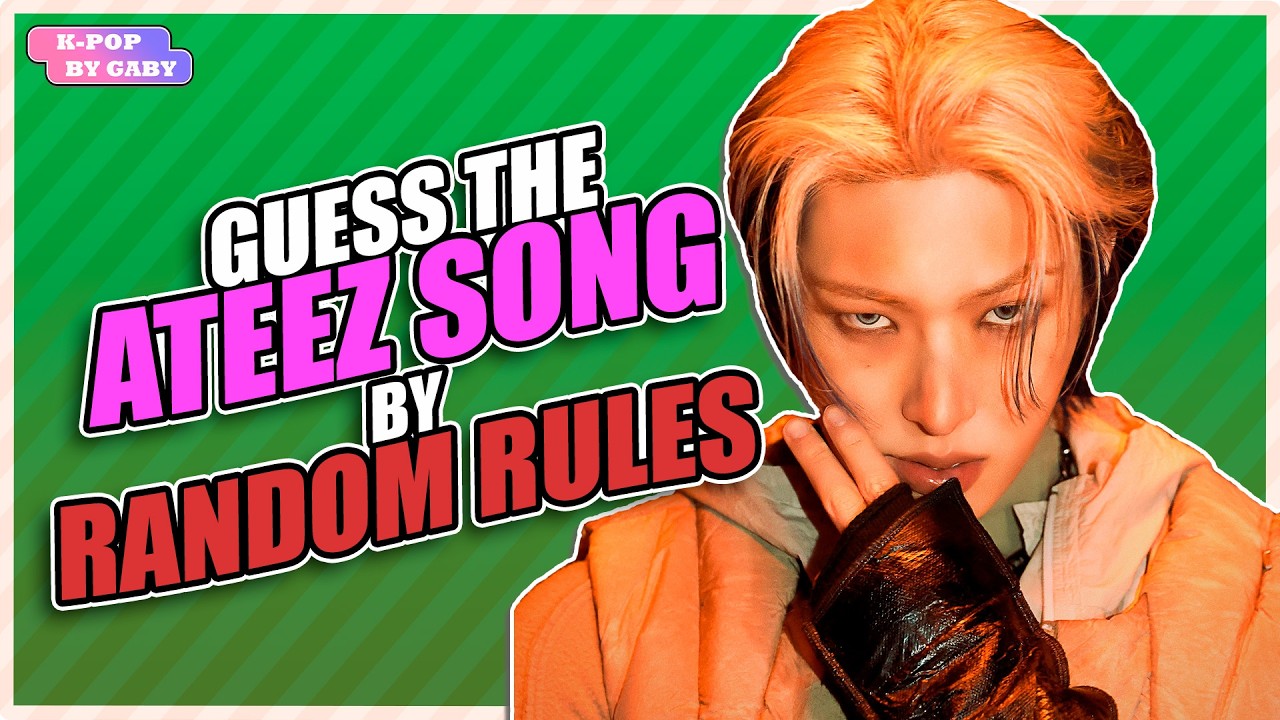 GUESS 50 ATEEZ SONGS BY THE RANDOM RULE | ATEEZ QUIZ | KPOP GAME | ONLY FOR REAL ATINY