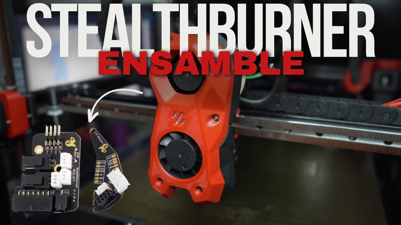 Ensamble del extrusor STEALTHBURNER de VORON + PCB