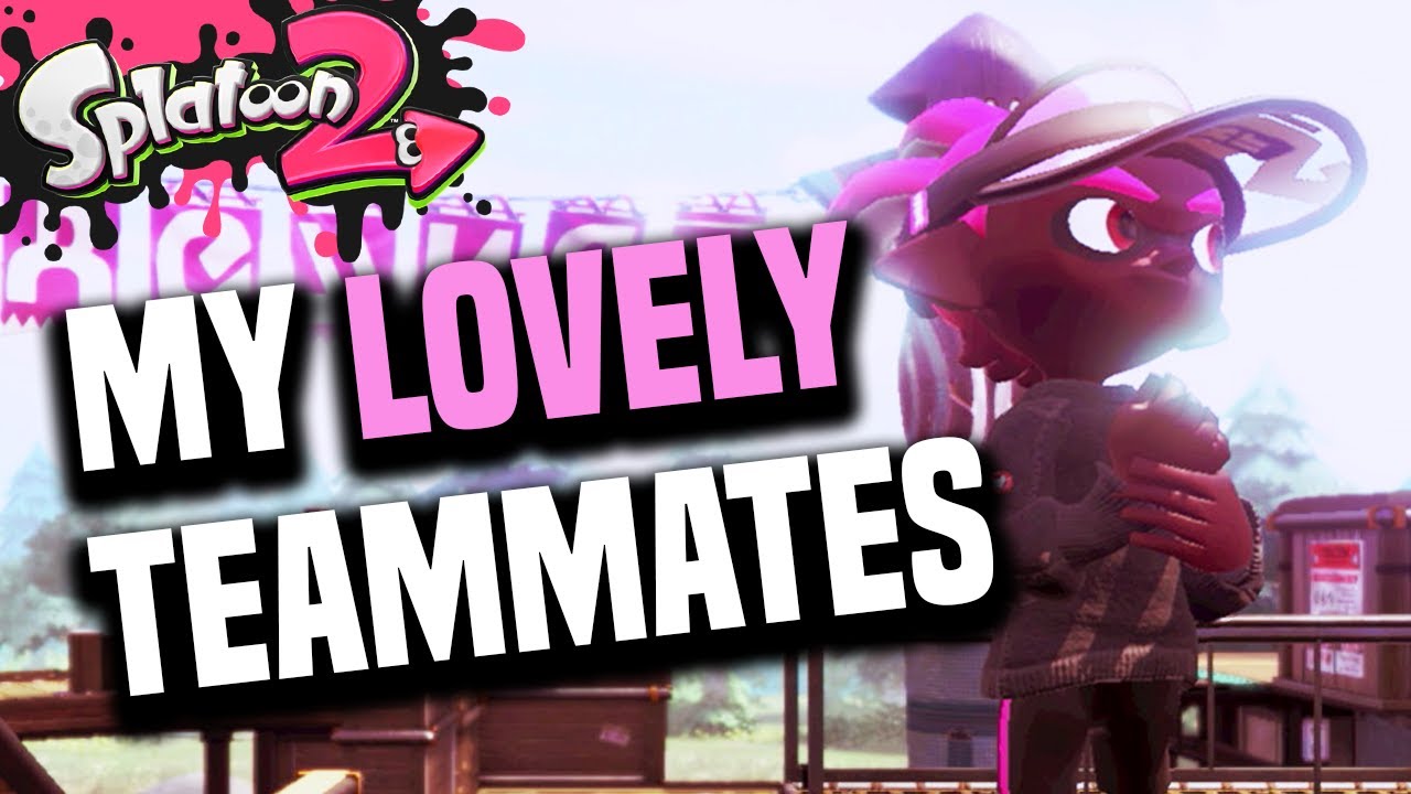 Lovely Teammates Playing Objective in Splatoon 2