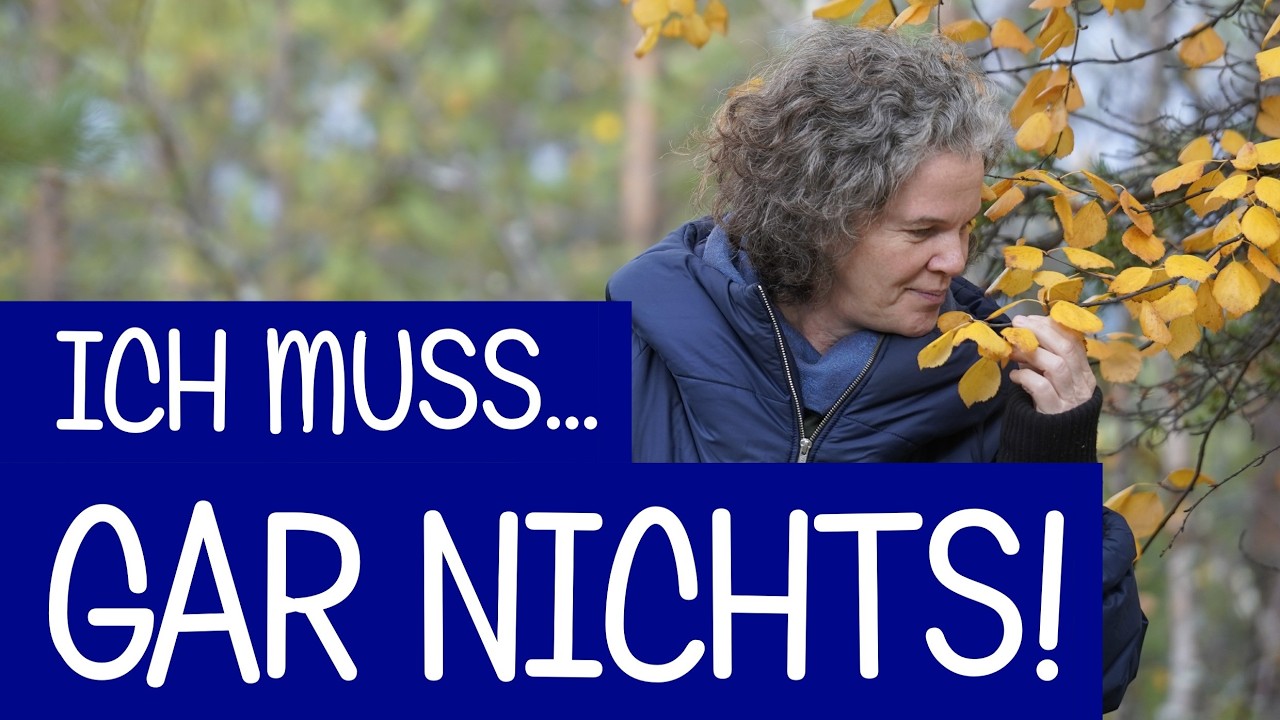 Ich muss gar nichts! | Praktische Übungen gegen das Gedankenkarussell