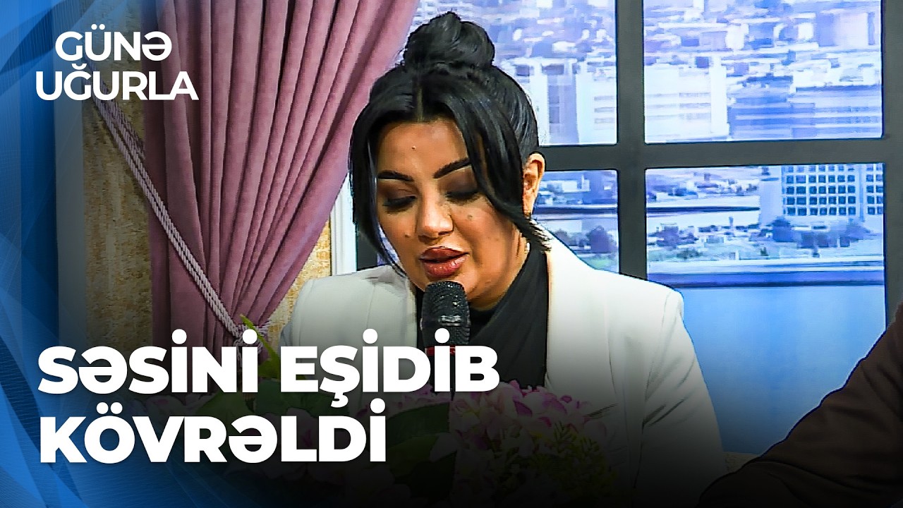 Günə Uğurla - Nişanə Baxışovanın anası qızı üçün studiyaya zəng etdi