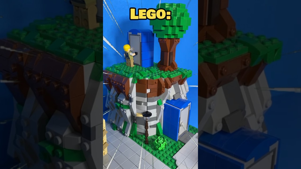 Lego Fortnite Teleporting Porta-Potty!!! #lego #minecraft #moc #shorts #gaming #toys