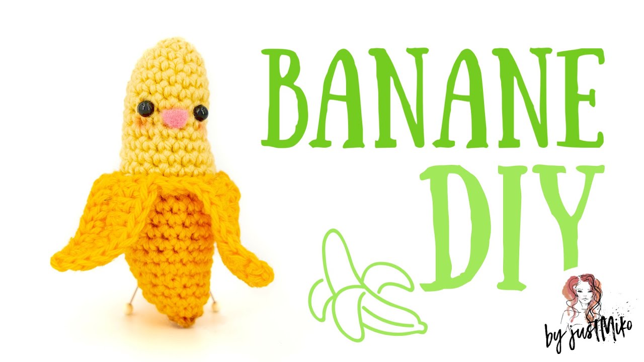 Banane Amigurumi häkeln 🌱*Do it Yourself* by justMiko