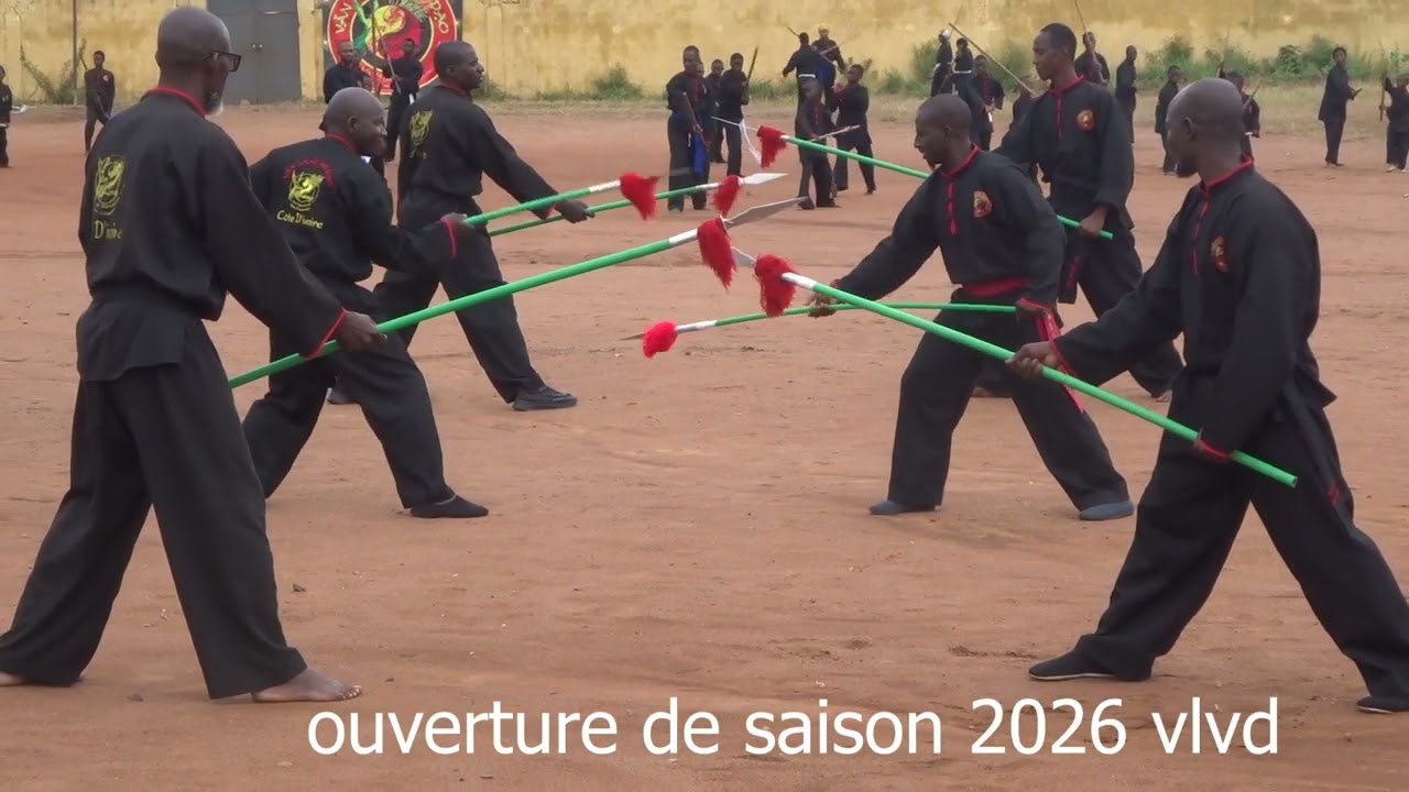 Van lang vo dao côte d'Ivoire stage d'ouverture de saison 2026 à Bouaké