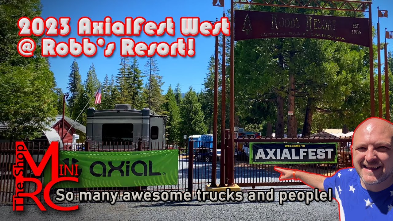 Axialfest West 2023 @ Robb's Resort. What a damn good time! Helping out the Furitek USA Booth!