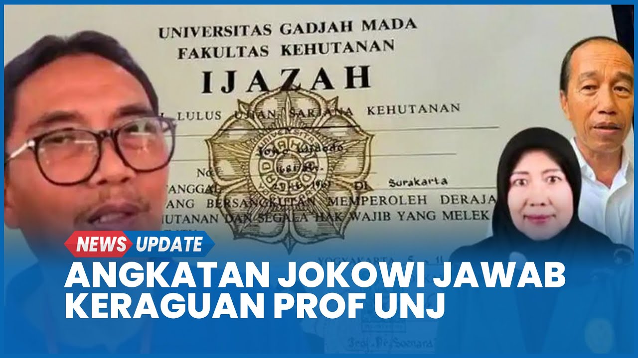 Ketua Angkatan Jokowi di UGM Skakmat Guru Besar UNJ Prof Ciek Julyati Soal Materai Hijau di Ijazah