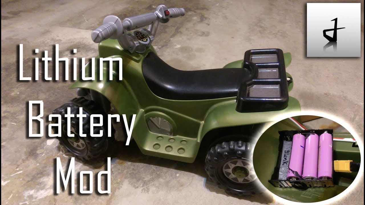 Double the Speed of Your Power Wheels Lil Quad!