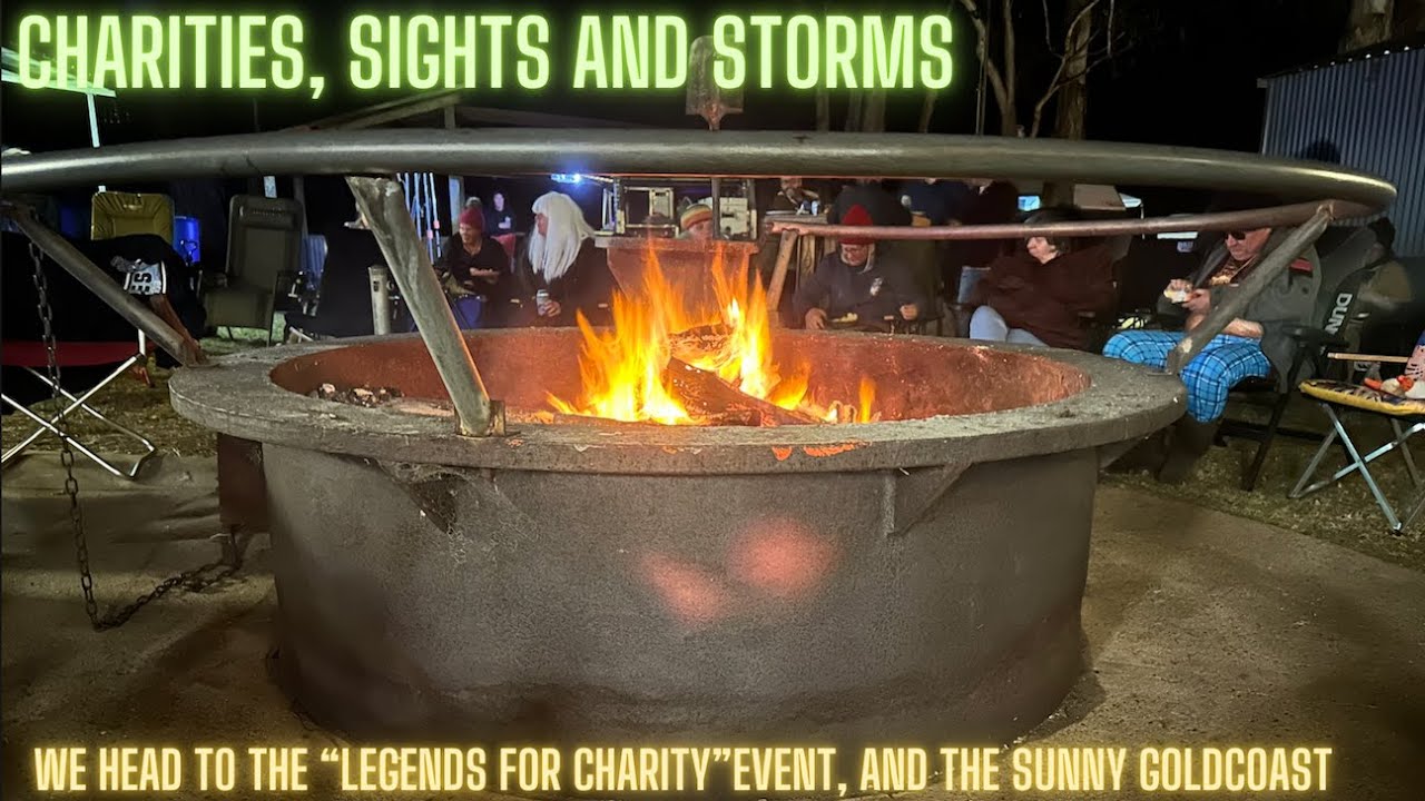 Charities ,sights and storms, we take a trip to Goomburra QLD for charity.  4K