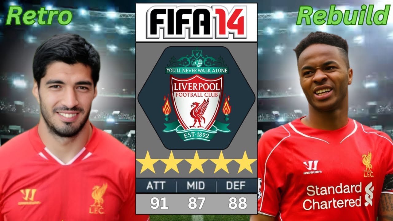 Я перестроил «Ливерпуль» в FIFA 14!!!