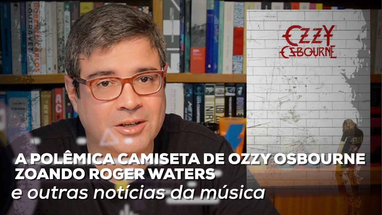 A polêmica camiseta de Ozzy Osbourne zoando Roger Waters | Notícias | Alta Fidelidade