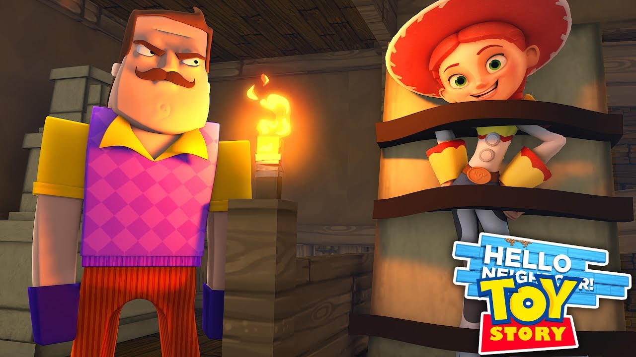 Minecraft — ПРИВЕТ, СОСЕД ЗАХВАТЫВАЕТ ДЖЕССИ ИЗ ИСТОРИИ ИГРУШЕК — Игровой процесс Baby Max Minecraft