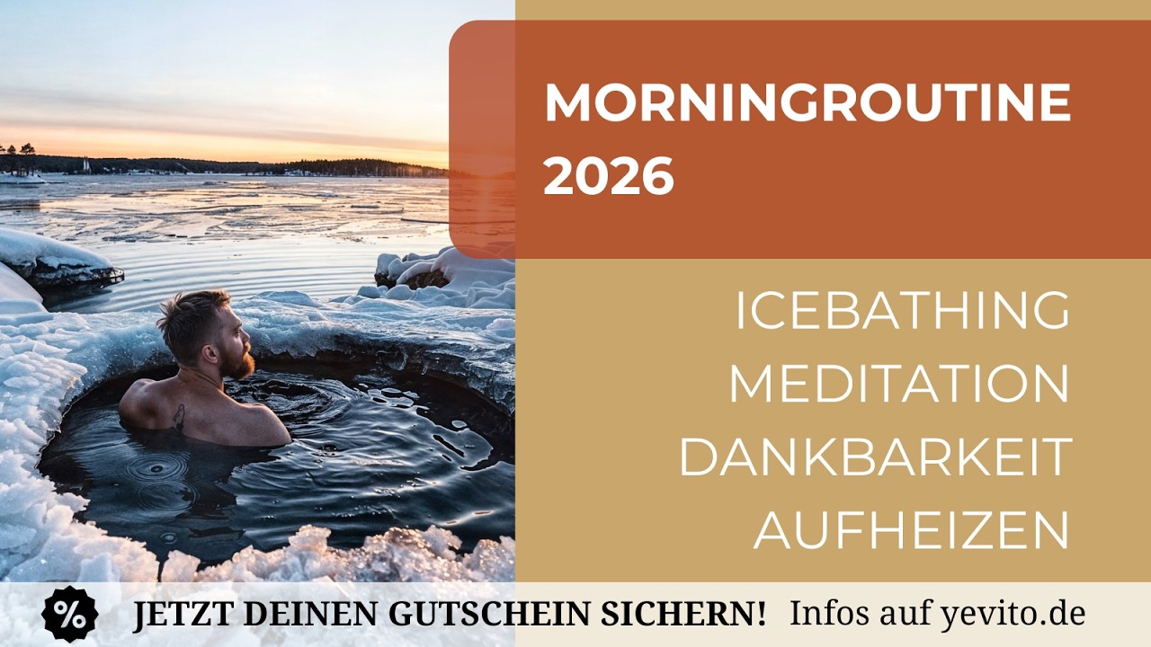 Ice Bathing, Meditation und Saunarium: deine alltagstaugliche Morgenroutine für 2026