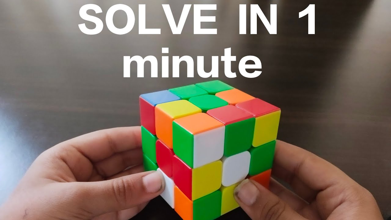 How to solve your Rubik's cube in 1 minute #alpha #cubing #cuber #cube #alphax