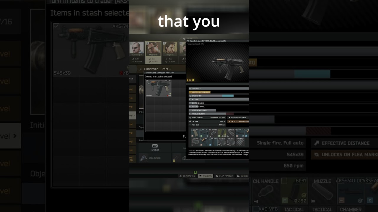 Оружейник Часть 2 - Руководство по заданиям Tarkov 1.0 
