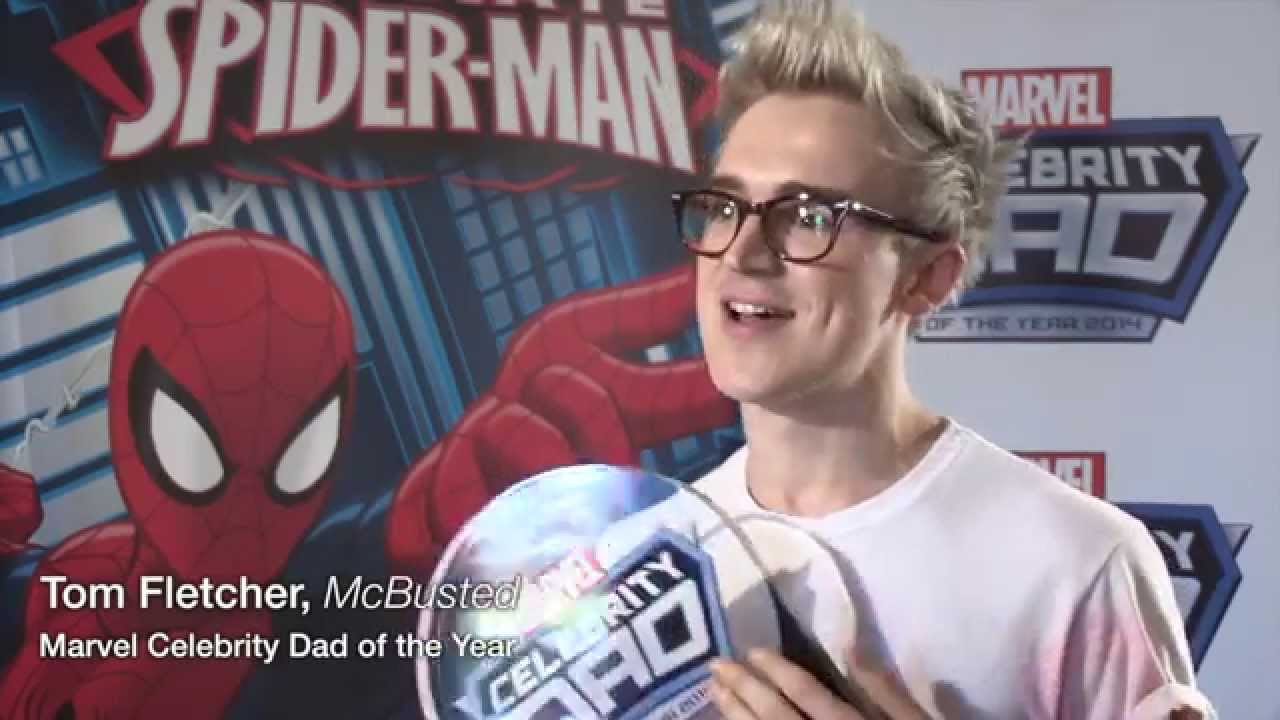 Marvel Celebrity Dad of the Year 2014 - McBusted's Tom Fletcher