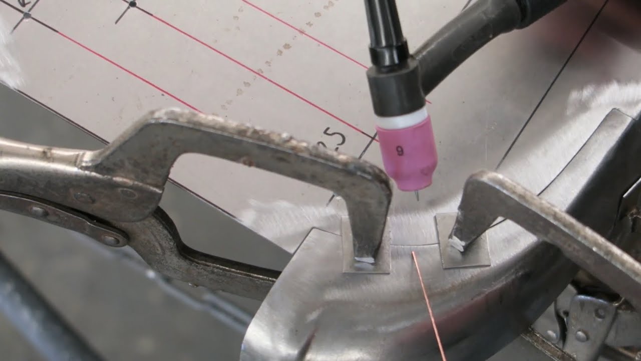 TIG Butt Welding Part 4.How I get my repair sections fitting well before welding Tips and Tricks #49