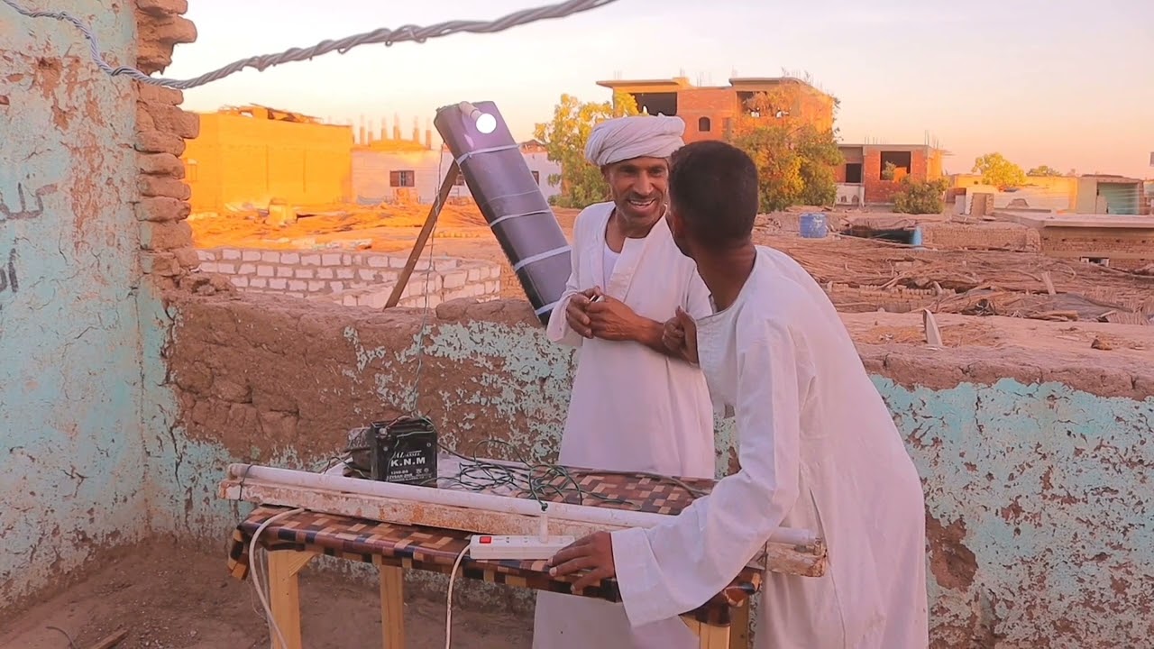 اختراع لحل مشكلة الكهرباء الي بتقطع هههههه 🤣