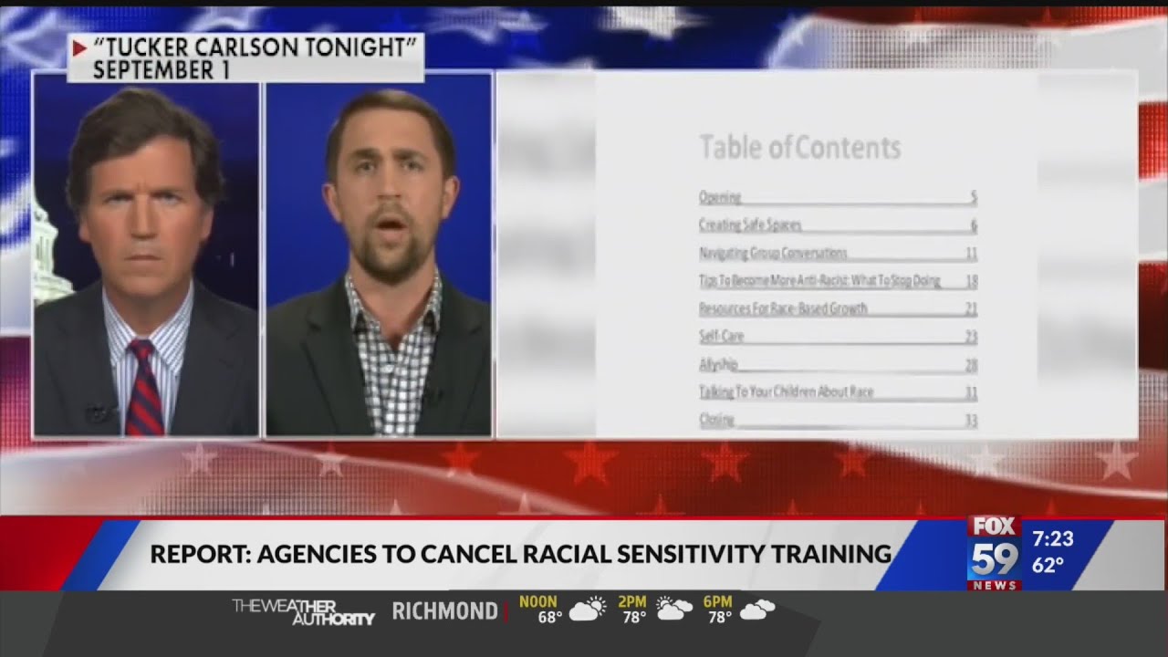 Report: Agencies to cancel racial sensitivity training