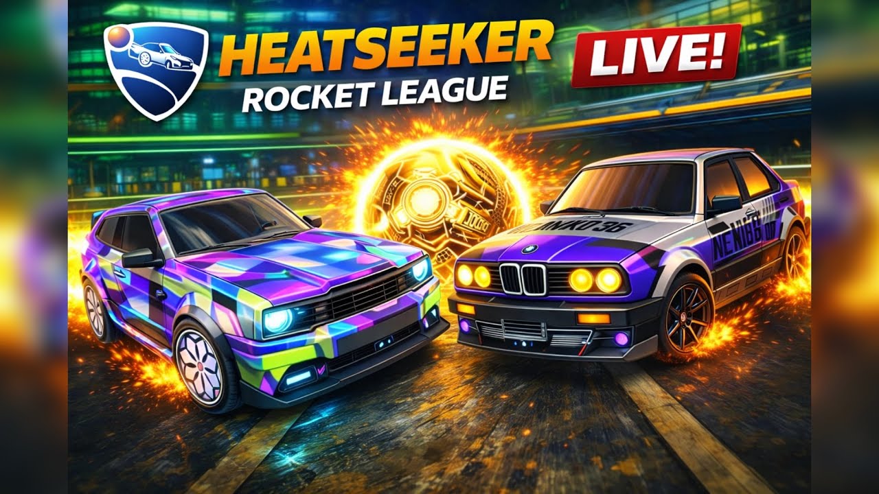🔴 LIVE Heatseeker Chaos ⚡ | No Mic | USE CODE: J-SHOKK