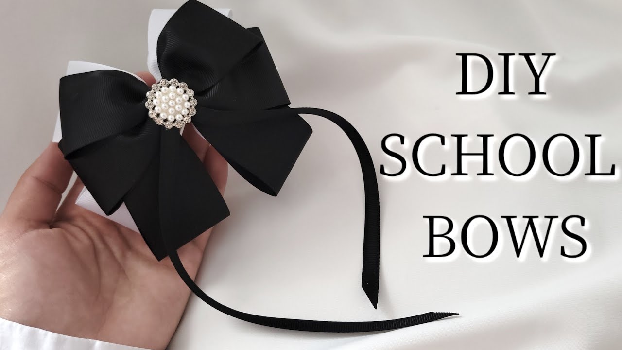 СУПЕР лёгкий  Классический БАНТ 💫💫💫 DIY HAIR BOWS ✨️
