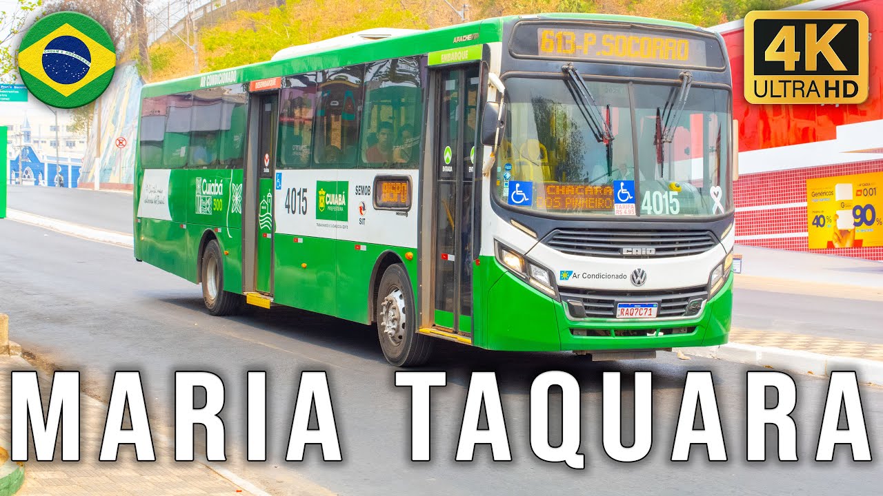 Praça Maria Taquara (Cuiabá/MT) - Movimentação de Ônibus 
