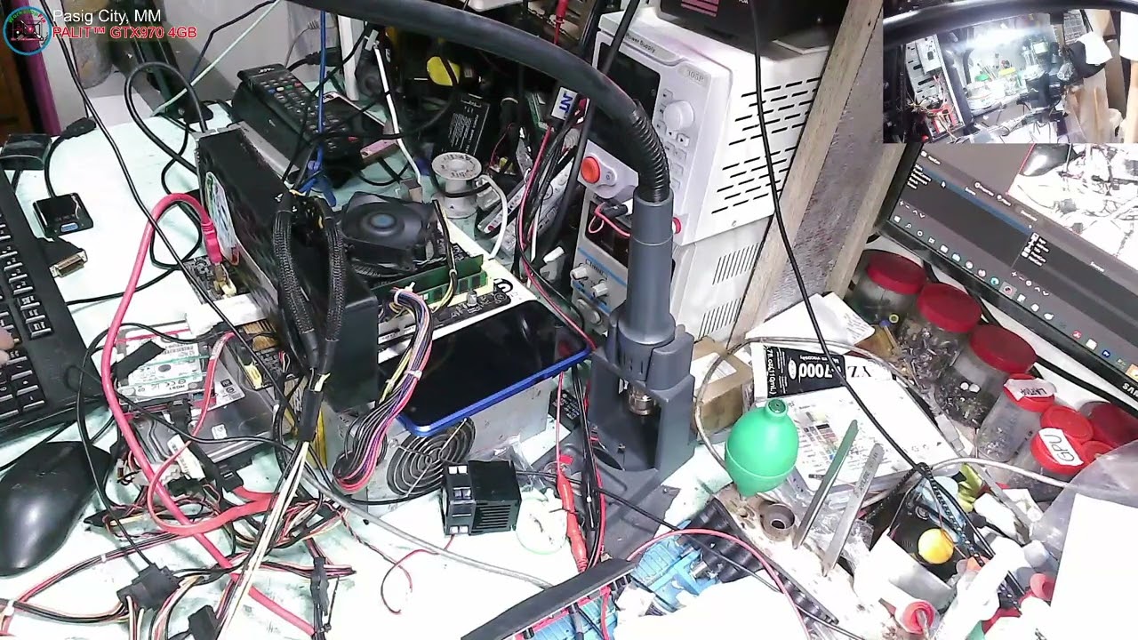 Palit GTX 970 4GB -Shorted External PSU(Solved!)