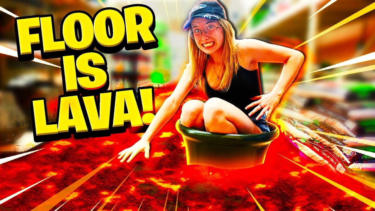 EXTREME FLOOR IS LAVA CHALLENGE! **IN REAL LIFE!**