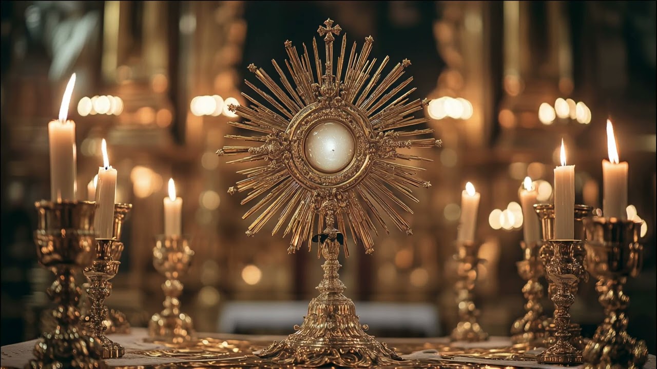 Gregorian Chant for Holy Eucharist | Sacred Latin Prayers of Adoration ✝️