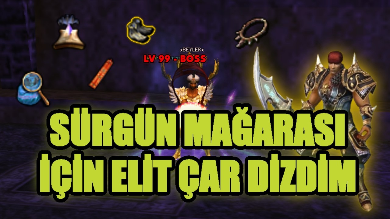 METİN2 TR LUCİFER #17 / + BASARAK PARA KASMA TAKTİĞİ / S&Uuml;RG&Uuml;N MAĞARASI İ&Ccedil;İN ELİT &Ccedil;AR DİZDİM