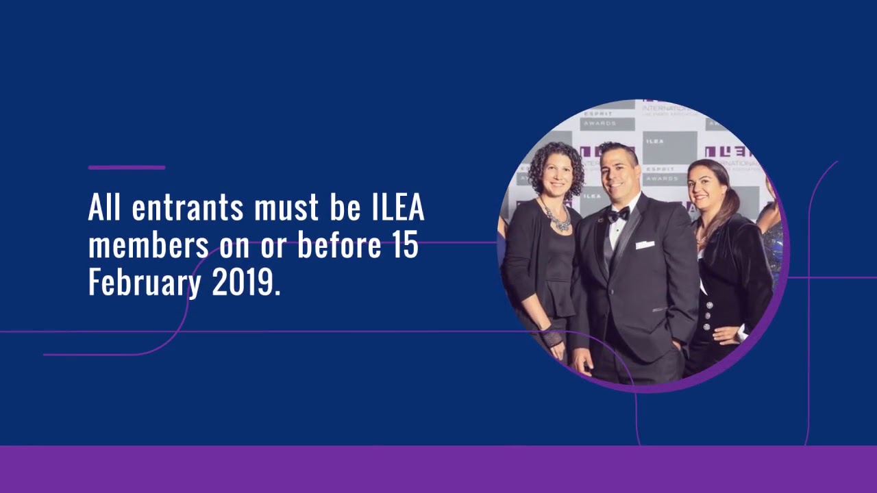 2019 ILEA Esprit Awards Entry Tips