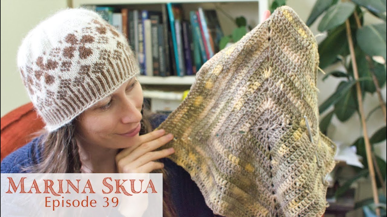 Подкаст «Марина Скуа», выпуск 39 – Естественные цвета, вязание альпакой и немного крючка