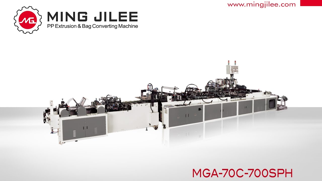 My clear bag, PP envelop, 209 bag, my bag machine, MGA-70C-700SPH - MING JILEE