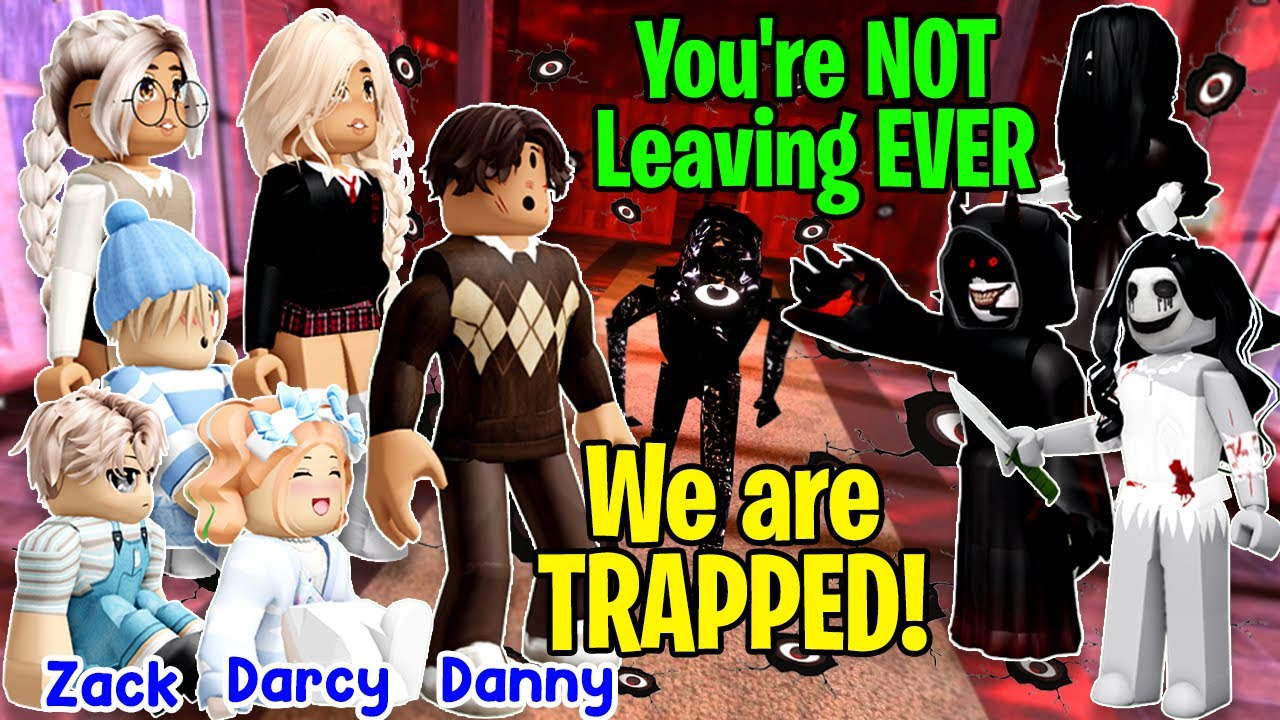 👻 TEXT TO SPEECH 🏡 We Got Stuck In The Cursed House 🎃 Roblox Story