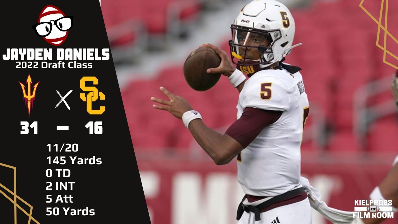 Jayden Daniels (Arizona State QB) vs USC (2021)