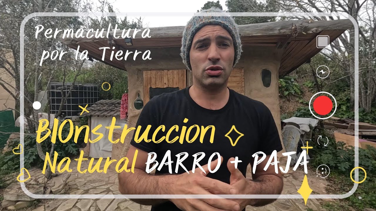 Vida Rural / BIOCONSTRUCCIÓN natural BARRO + PAJA #bioconstrucción #bañoseco  #campo #permaculture