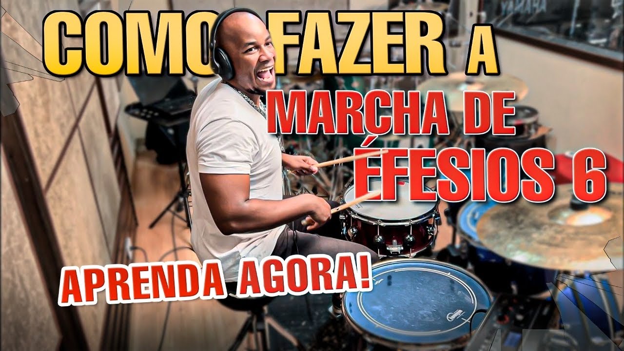 A marcha que eu usei na música “Efésios 6” vamos aprender?