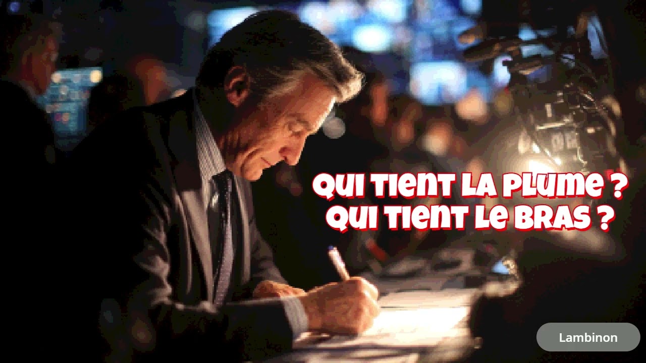 Qui tient la plume, qui tient le bras