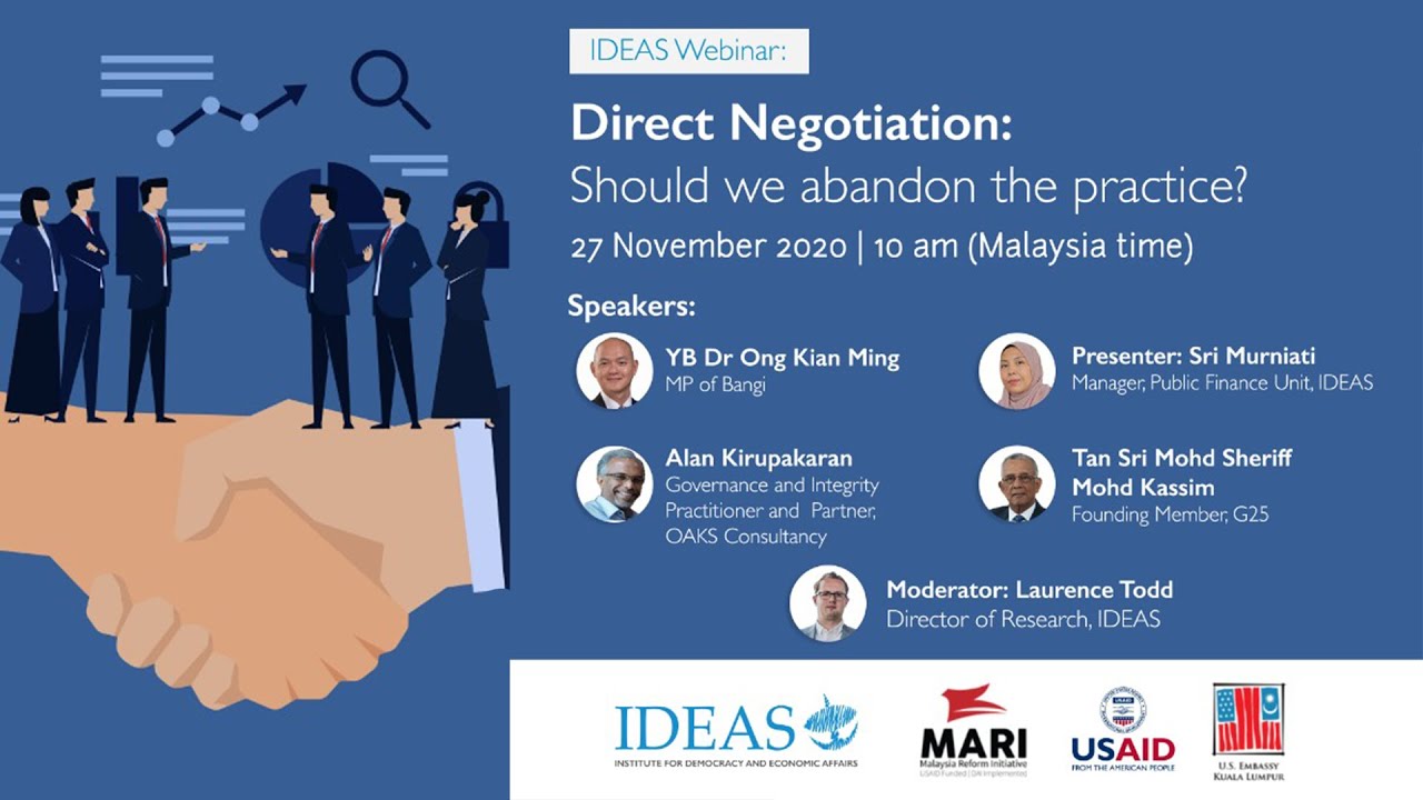 Direct Negotiation: Should we abandon the practice?