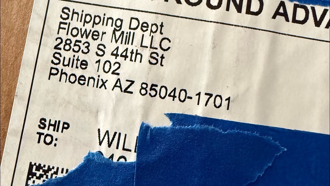 Flower mill unboxing