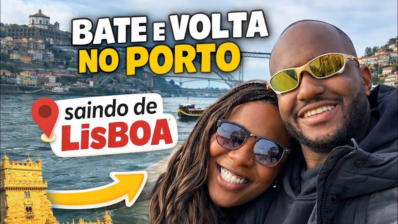 Bate e Volta no Porto saindo de Lisboa 🇵🇹