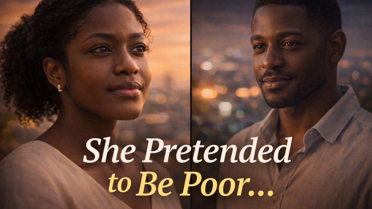 “She Pretended to Be Poor in Lagos — What She Found Changed Her Life Forever”