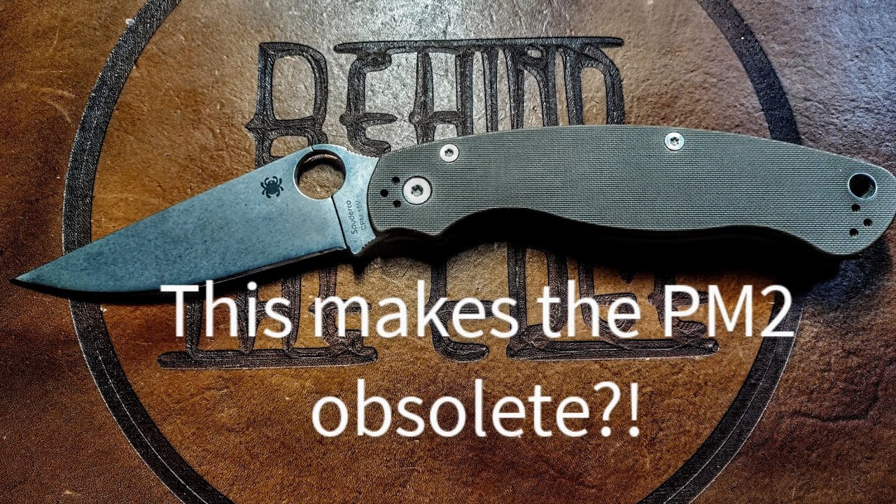 Spyderco Military 2 15v revisit. Few months of use, from the shop this time.