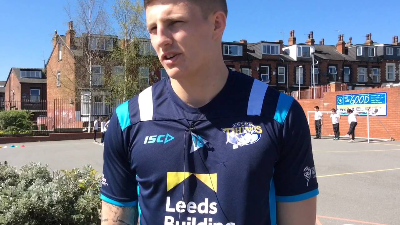 Liam Sutcliffe joins Day to remember at Brudenell Primary School