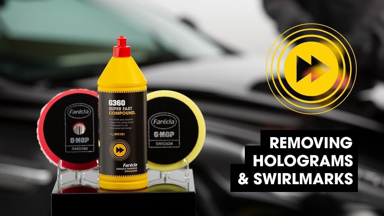 Remove Holograms & Swirl Marks with Farécla G360 Super Fast Compound [EN] | @fareclaproductsltd